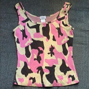 Camo tank top